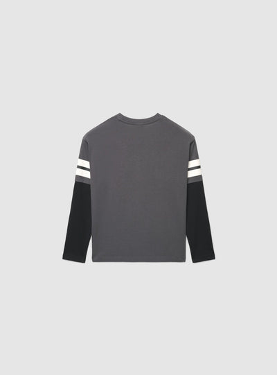 T-shirt con stampa sportiva