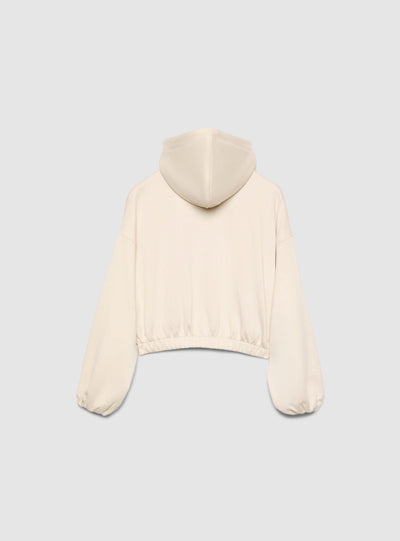 Felpa con cappuccio e zip