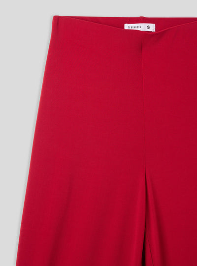 Cropped culotte trousers