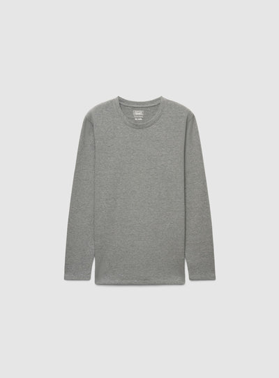 T-shirt termica a maniche lunghe a tinta unita