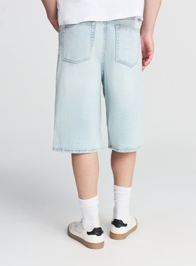 Bermuda baggy in denim