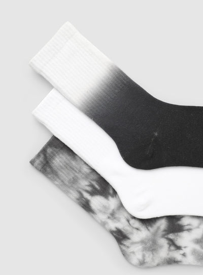 Pack 3 calzini urban con stampe