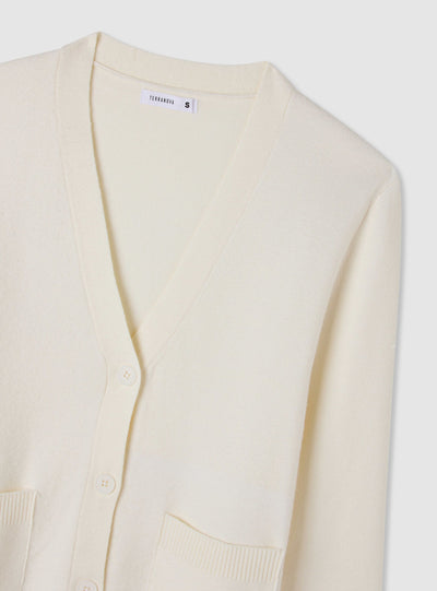 Cardigan in maglia con bottoni