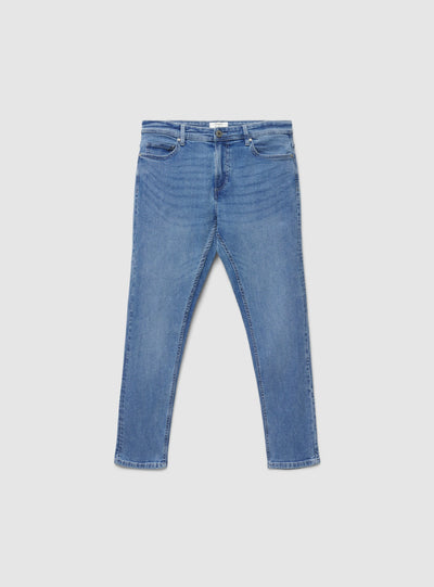 Jeans skinny a tinta unita