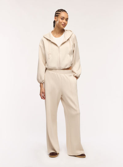 Felpa con cappuccio e zip