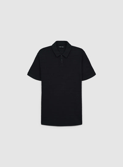 T-shirt polo lavorata
