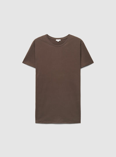 T-shirt maxi a tinta unita