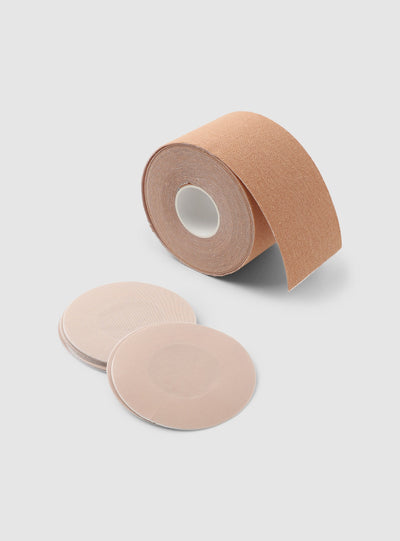 Pack 5 copricapezzoli adesivi con nastro