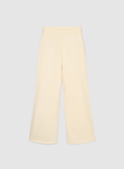 Pantaloni tuta wide leg tinta unita