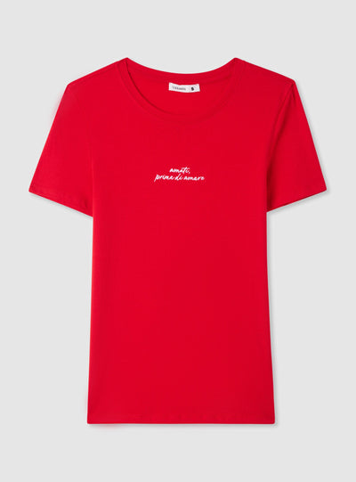 T-shirt avec broderie