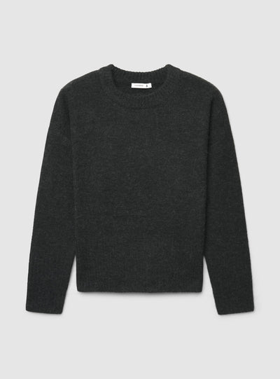 Maglia girocollo a tinta unita