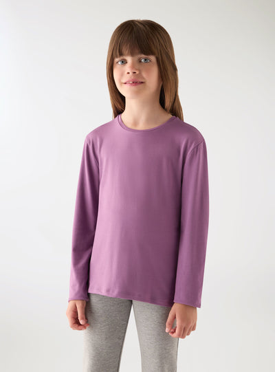 Pack 3 T-shirt a manica lunga tinta unita