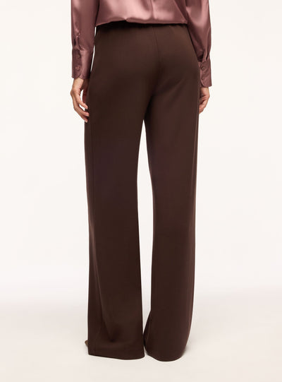 Pantaloni wide leg tinta unita