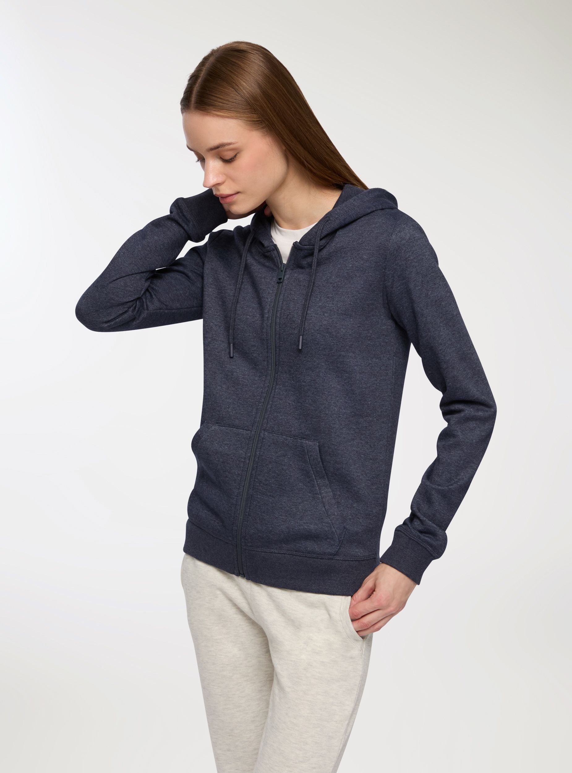 Felpa con cappuccio e zip | Blu scuro | Jack & Jones Felpa con cappuccio e zip | Blu scuro | Jack & Jones