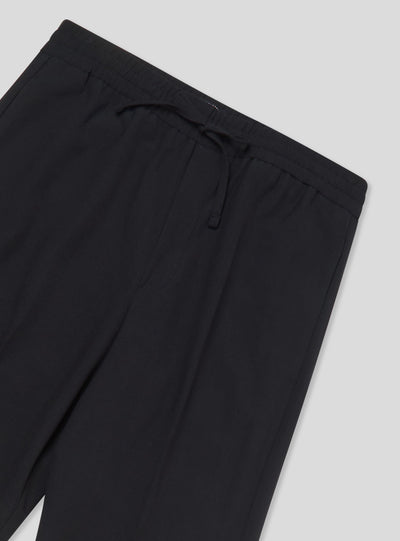 Pantaloni in poliviscosa con coulisse