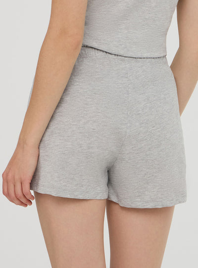 Pantaloncini del pigiama tinta unita con coulisse