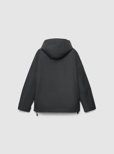 Giacca tecnica con cappuccio e zip