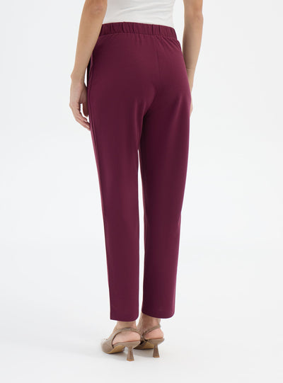 Weiche einfarbige Chino-Hosen