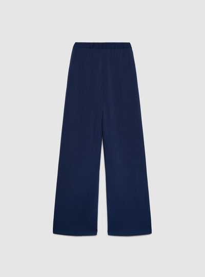 Pantaloni wide leg tinta unita