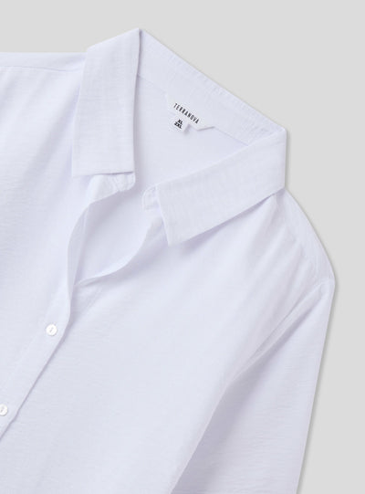 Plain-coloured shirt, lightweight fabric