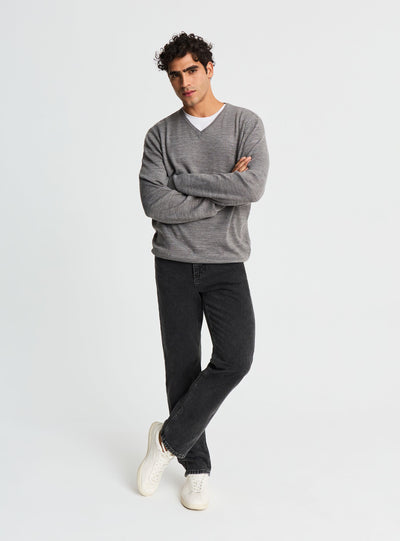 Jeans straight a cinque tasche