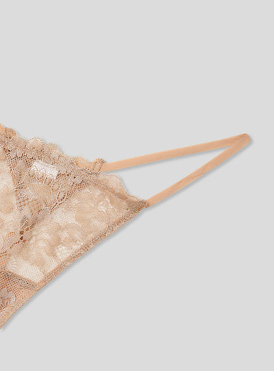 Pack of 2 sparkling lace T-string thongs