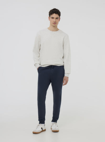 Pantaloni tuta leggeri skinny con polsini