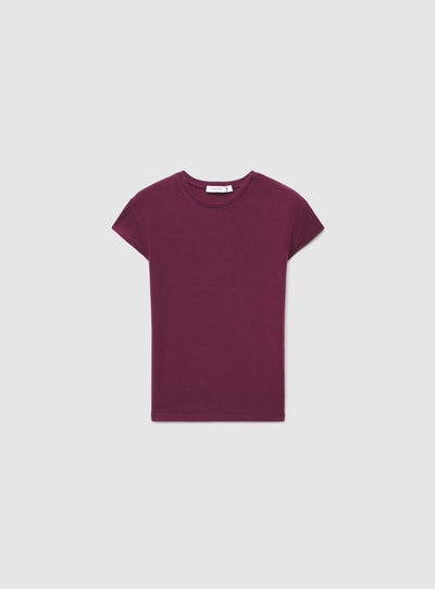 T-shirt aderente a tinta unita