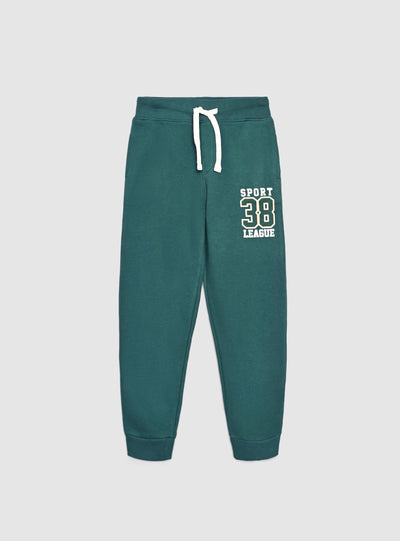 Pantaloni tuta lunghi con stampa lettering