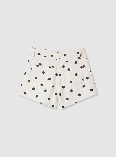 Pantalone Jeans Corto Ricamo
