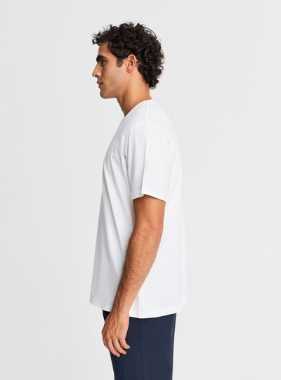 T-shirt comfort fit a tinta unita