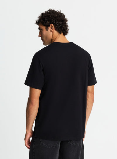 T-shirt con stampa e scritta