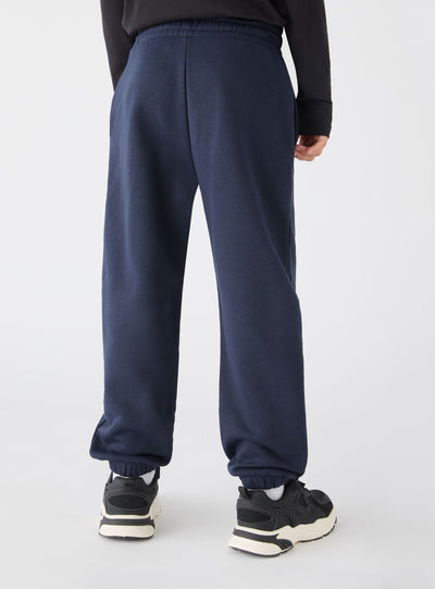 Pack 2 pantaloni tuta lunghi tinta unita