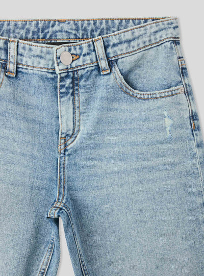 Shorts di jeans cinque tasche