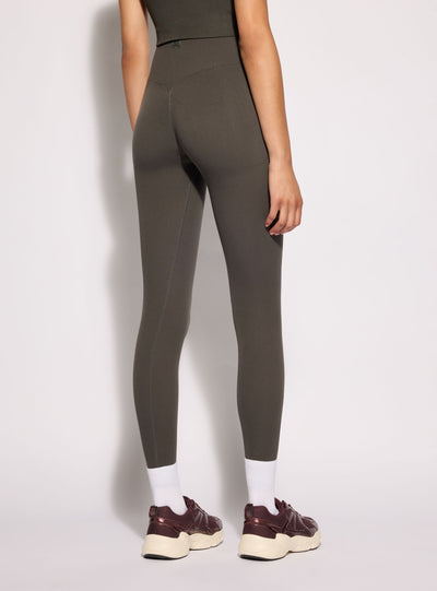 Leggings sportivi lunghi seamless arricciati