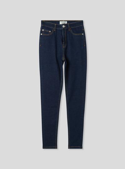 Jeans skinny a vita alta