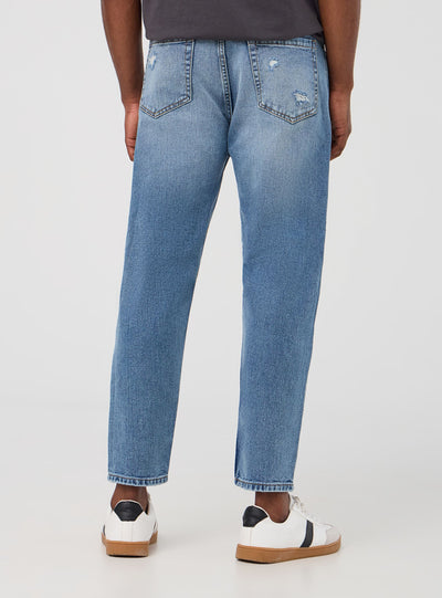 Jeans relaxed con strappi