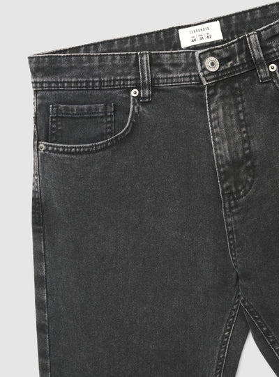 Jeans straight a cinque tasche