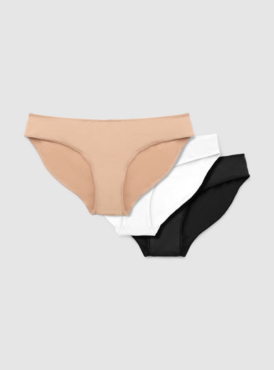 Pack 3 slip tinta unita