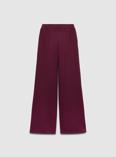 Pantaloni tuta ampi con elastico al fondo