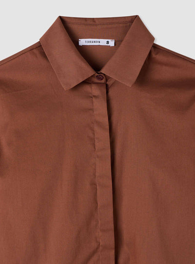 Camicia over a tinta unita
