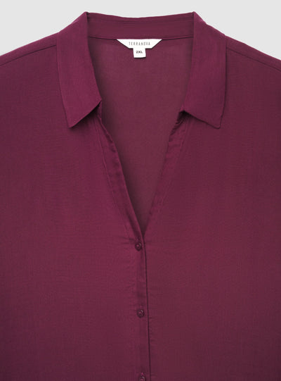 Camicia a tinta unita