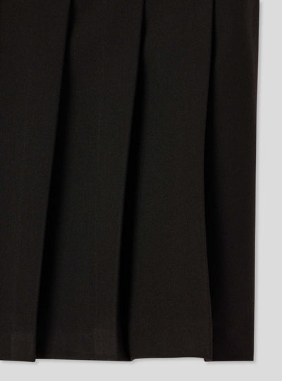 Skort a pieghe con cintura