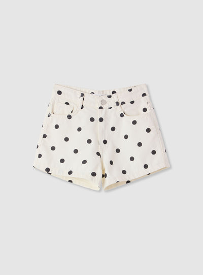 Pantalone Jeans Corto Ricamo