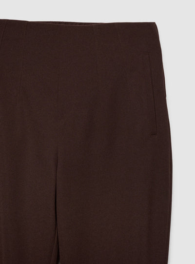 Pantaloni chinos morbidi a tinta unita