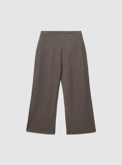 Pantaloni wide leg a tinta unita