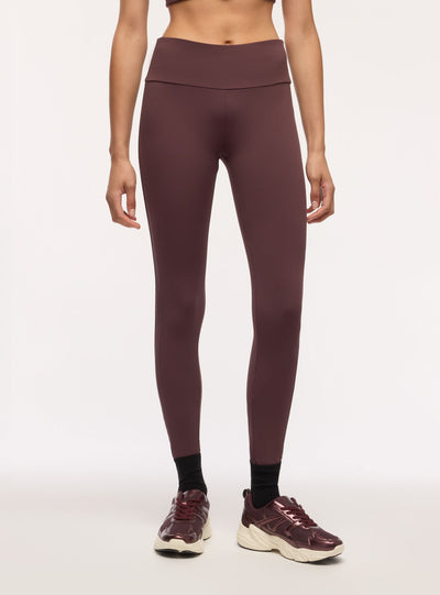 Leggings sportivi con inserti in tulle