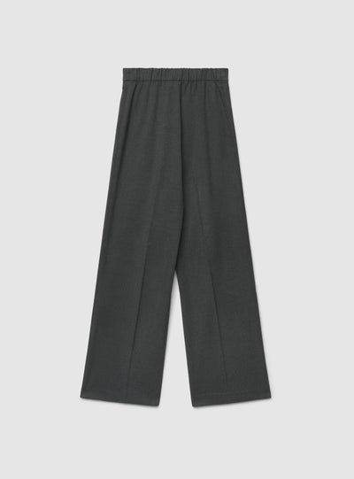 Pantaloni wide leg effetto mélange