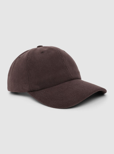 Cappellino baseball effetto velluto tinta unita