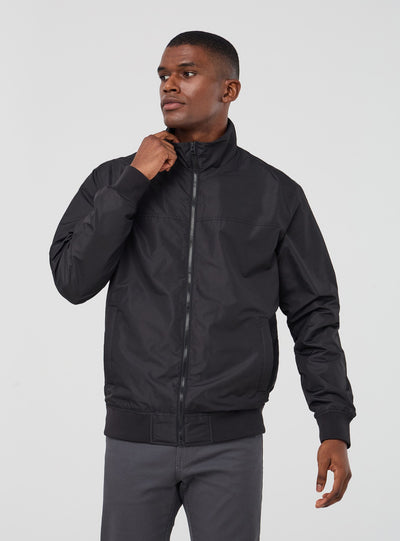 Lightweight nylon jacket without hood